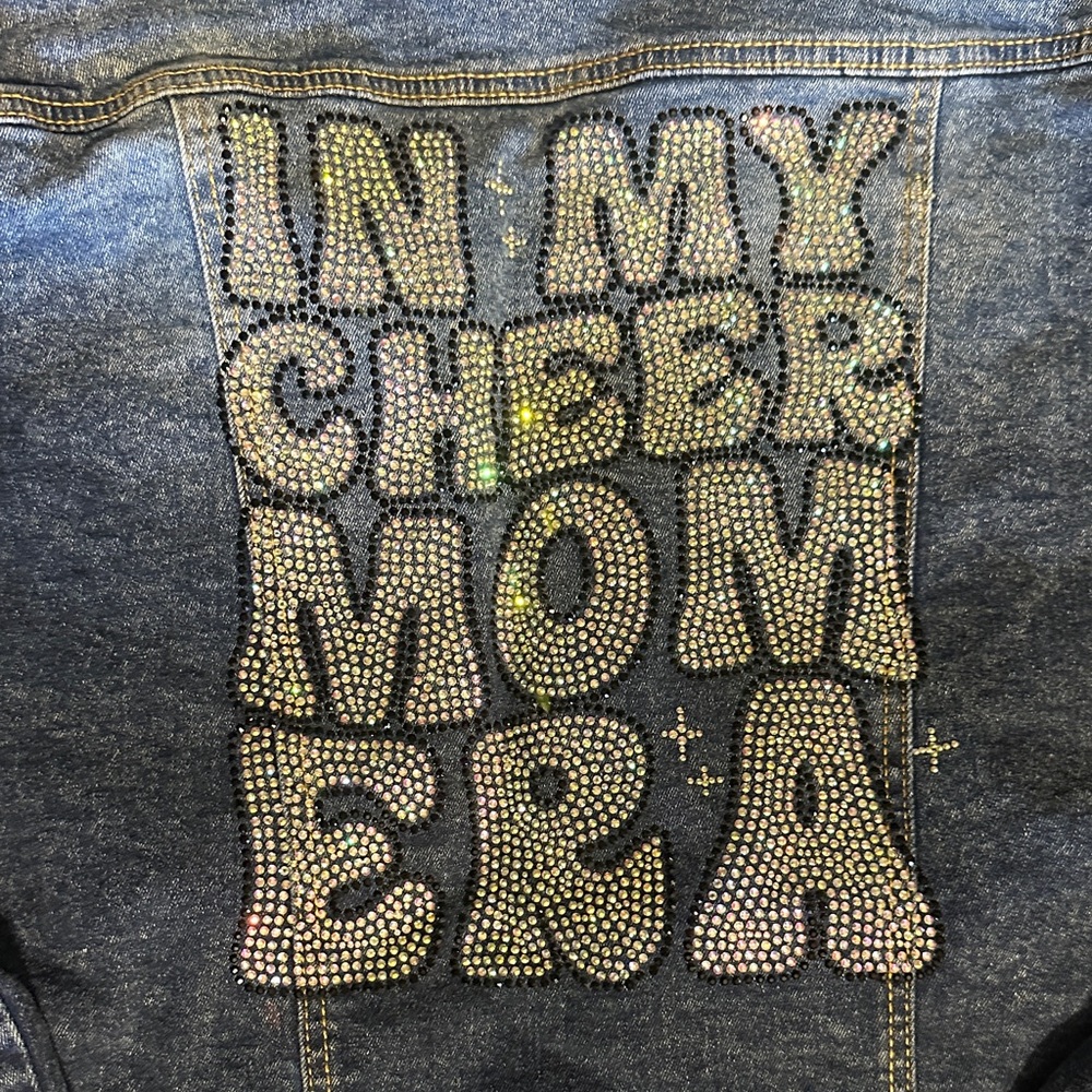 Rhinestone Embellished Denim Jacket